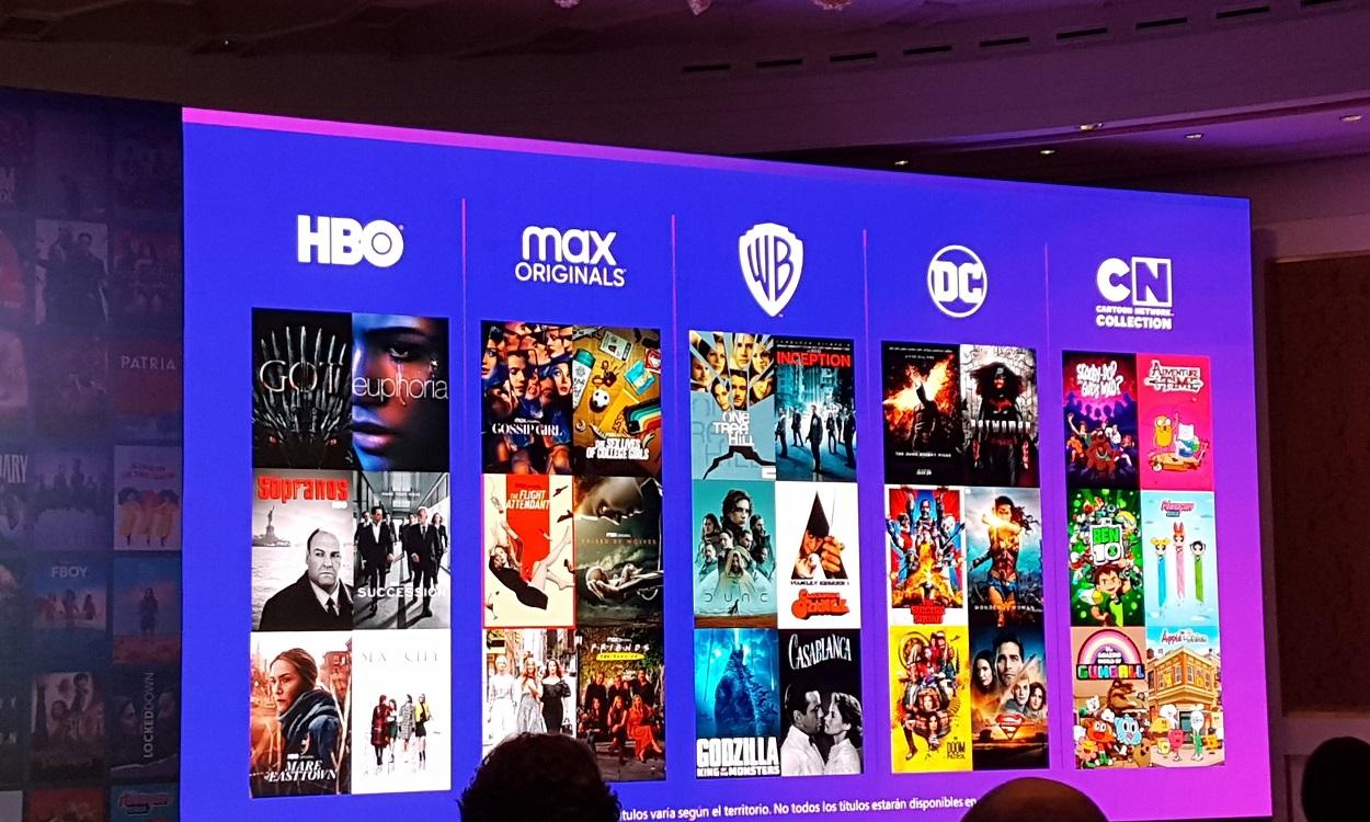 Foto de archivo de la presentación de HBO Max. EP