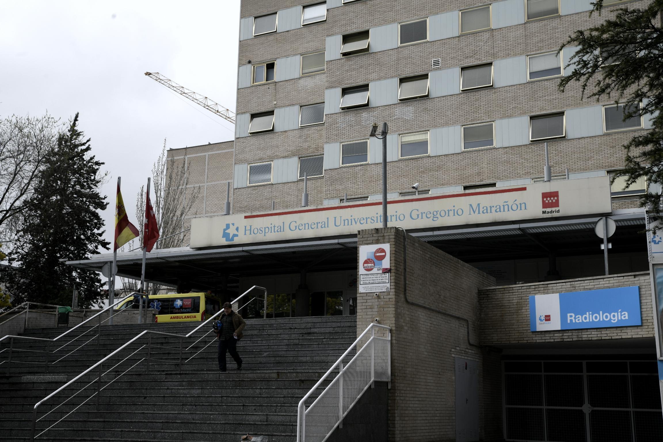 Hospital Gregorio Marañón, de Madrid. EP