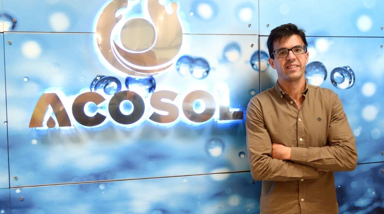 El director del Área de Gestión de Abonados de Acosol, Luis Carlos López Pérez