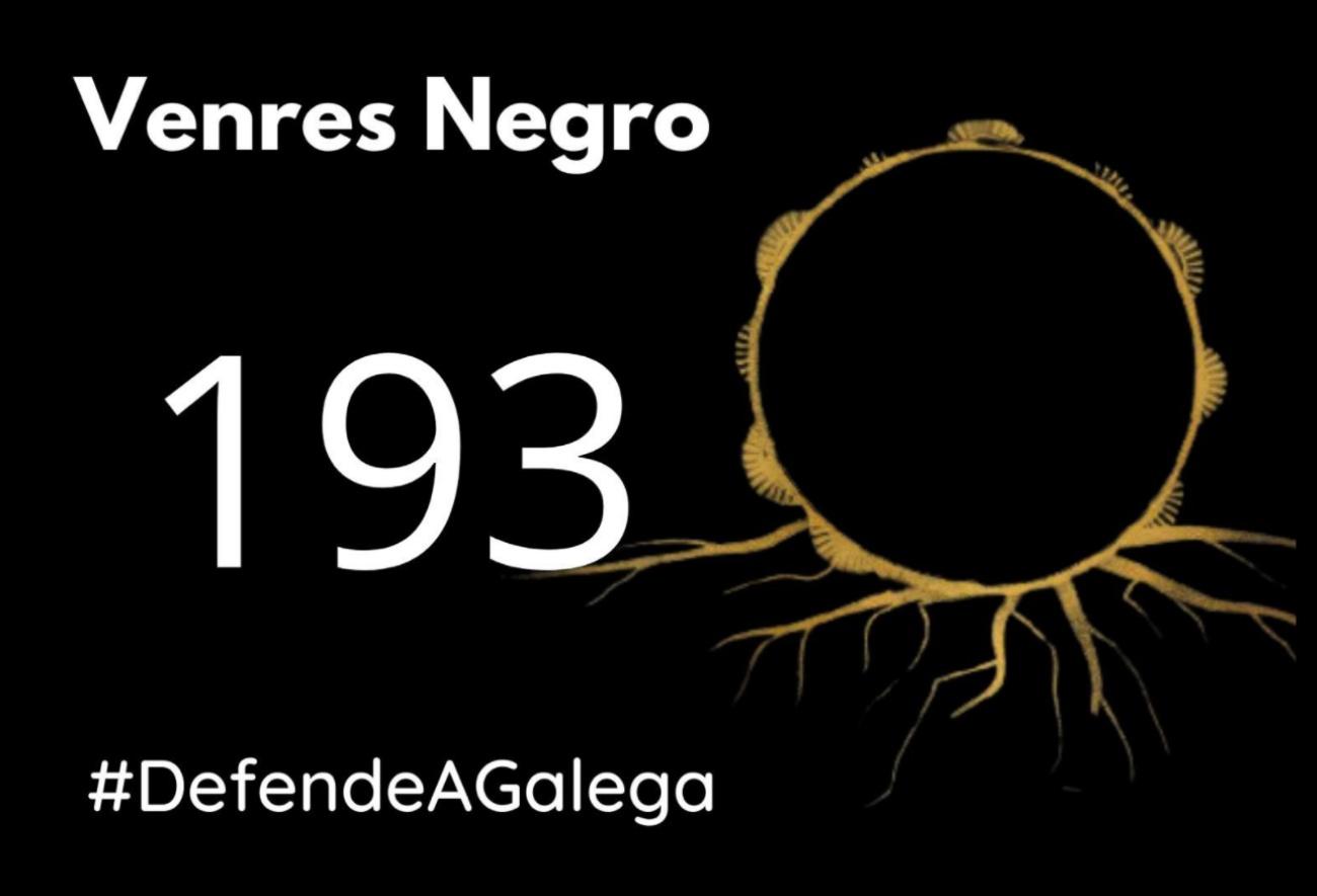 Hoy se cumple el Venres Negro 193 desde que los trabajadores de radio y televisión gallegas pusieron en marcha la protesta hace más de 3 años (Foto: Defende a Galega).