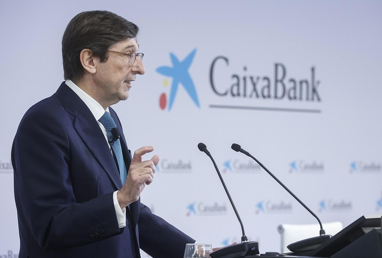 El presidente de CaixaBank, José Ignacio Goirigolzarri. Fuente: Europa Press.