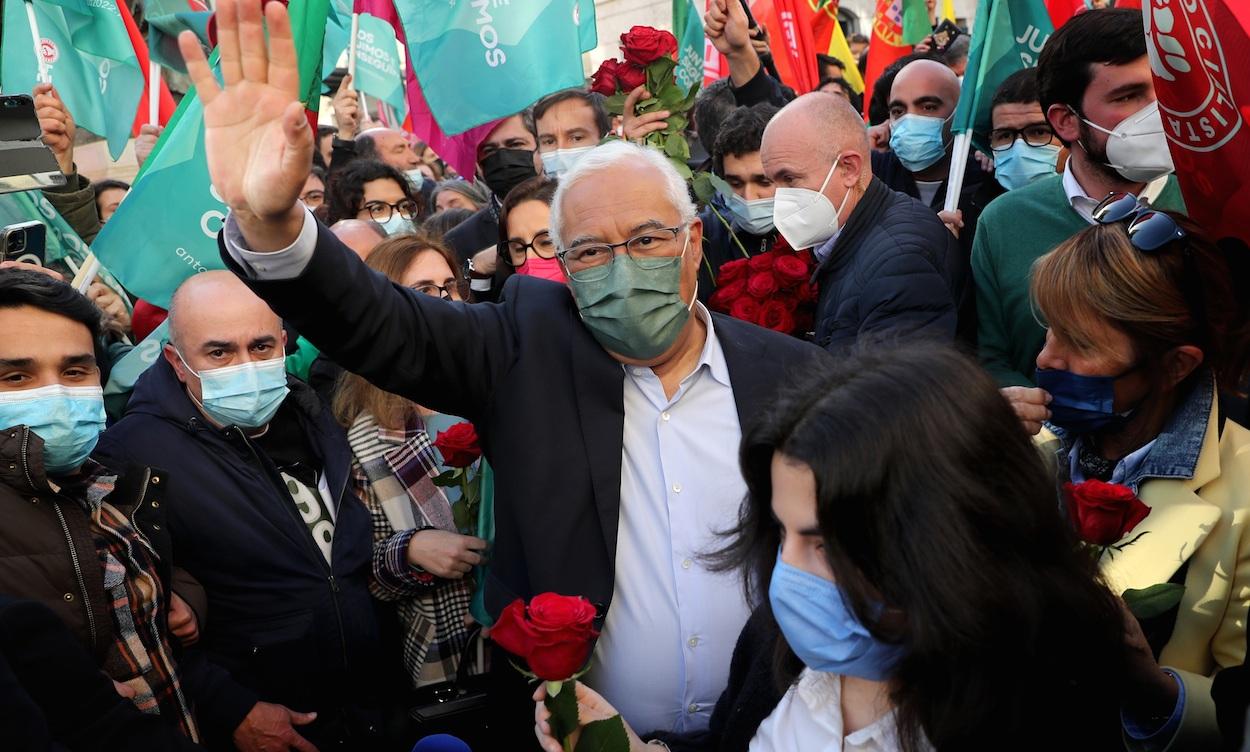 El primer ministro portugués y líder del Partido Socialista, António Costa. PEDRO FIUZA/ZUMA/DPA