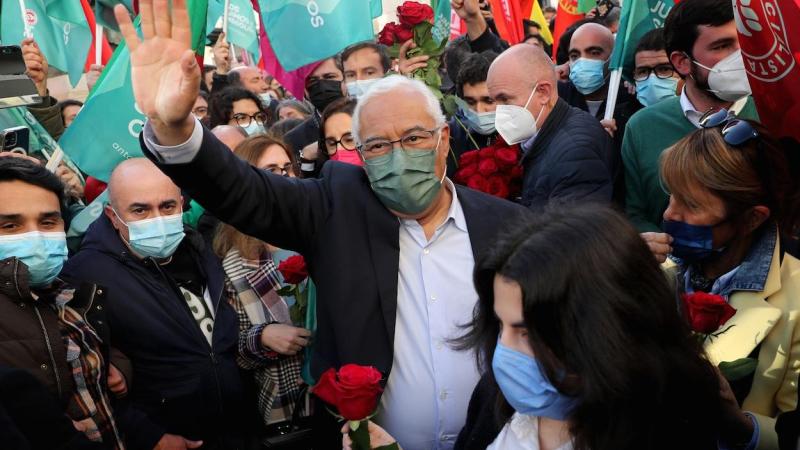 El primer ministro portugués y líder del Partido Socialista, António Costa. PEDRO FIUZA/ZUMA/DPA