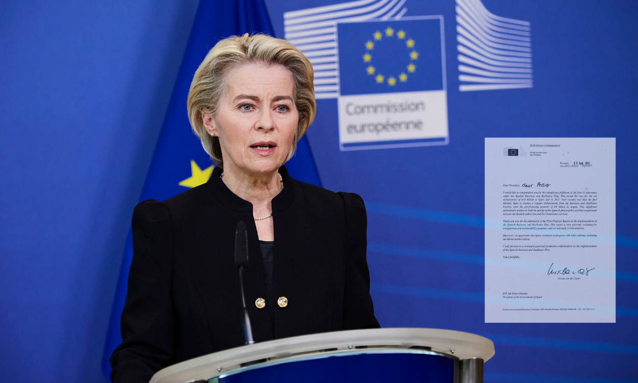 Bruselas presentará la propuesta de reforma del mercado eléctrico en 2023. En la imagen, Ursula von der Leyen