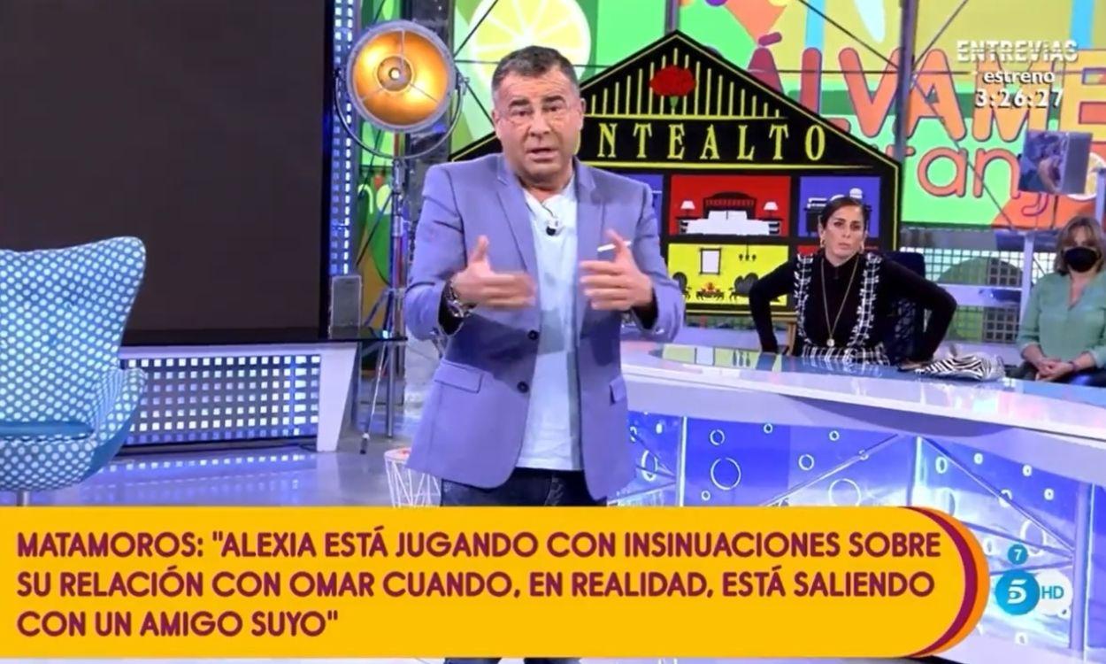 Jorge Javier Vázquez en 'Sálvame'. Telecinco.
