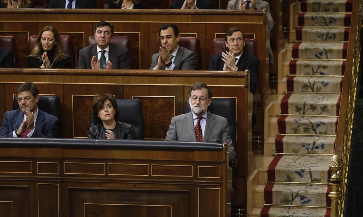 Foto de archivo de Mariano Rajoy en el Congreso de los Diputados. EP