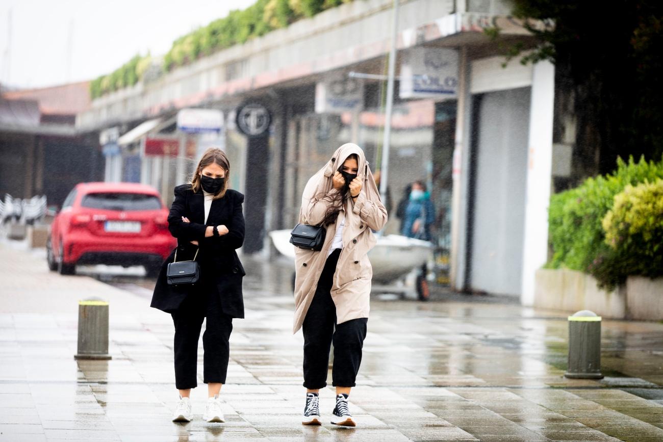 Esta imagen tomada en Sanxenxo, Pontevedra, hace mucho que no ve en Galicia (Foto: Europa Press).