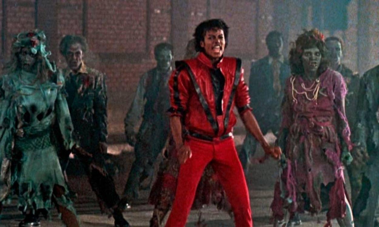 Fotograma del mítico videoclip del éxito de Michael Jackson 'Thriller'. 