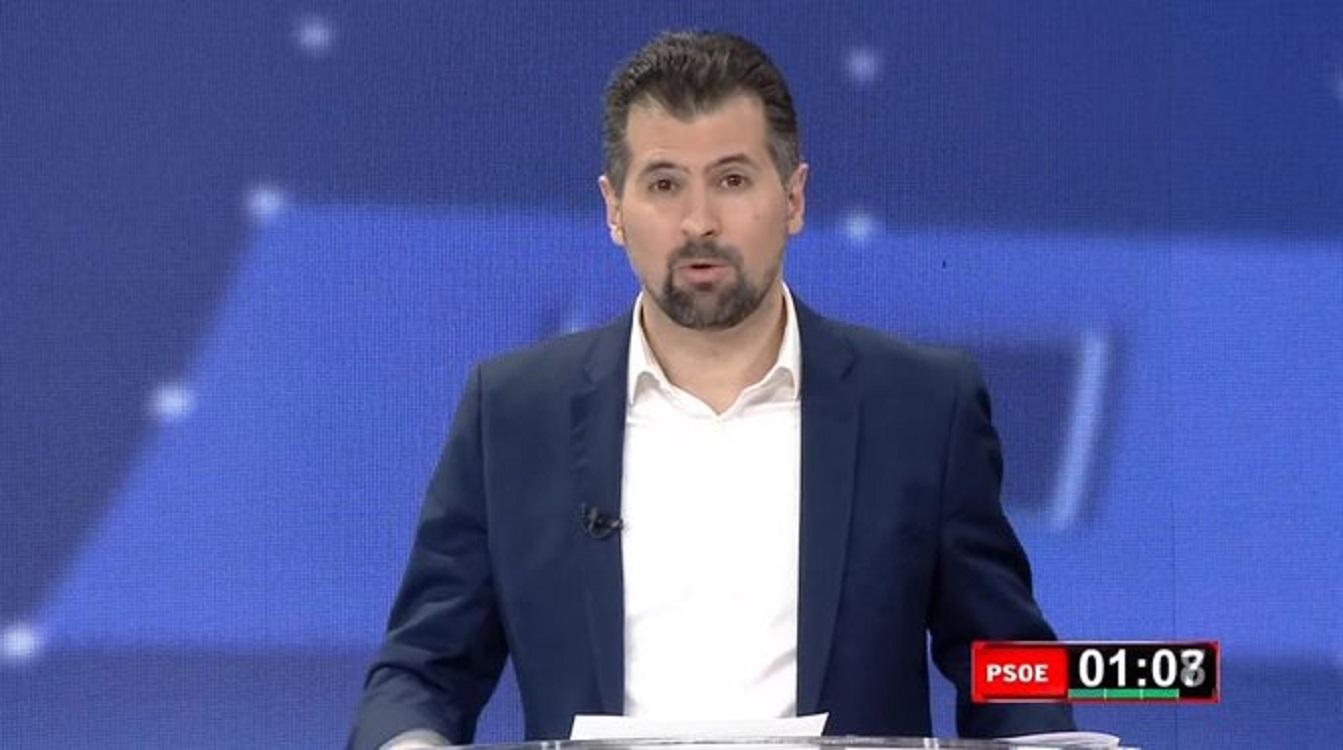 El candidato del PSOE a la Presidencia de la Junta de Castilla y León, Luis Tudanca. Fuente: CyLTV.