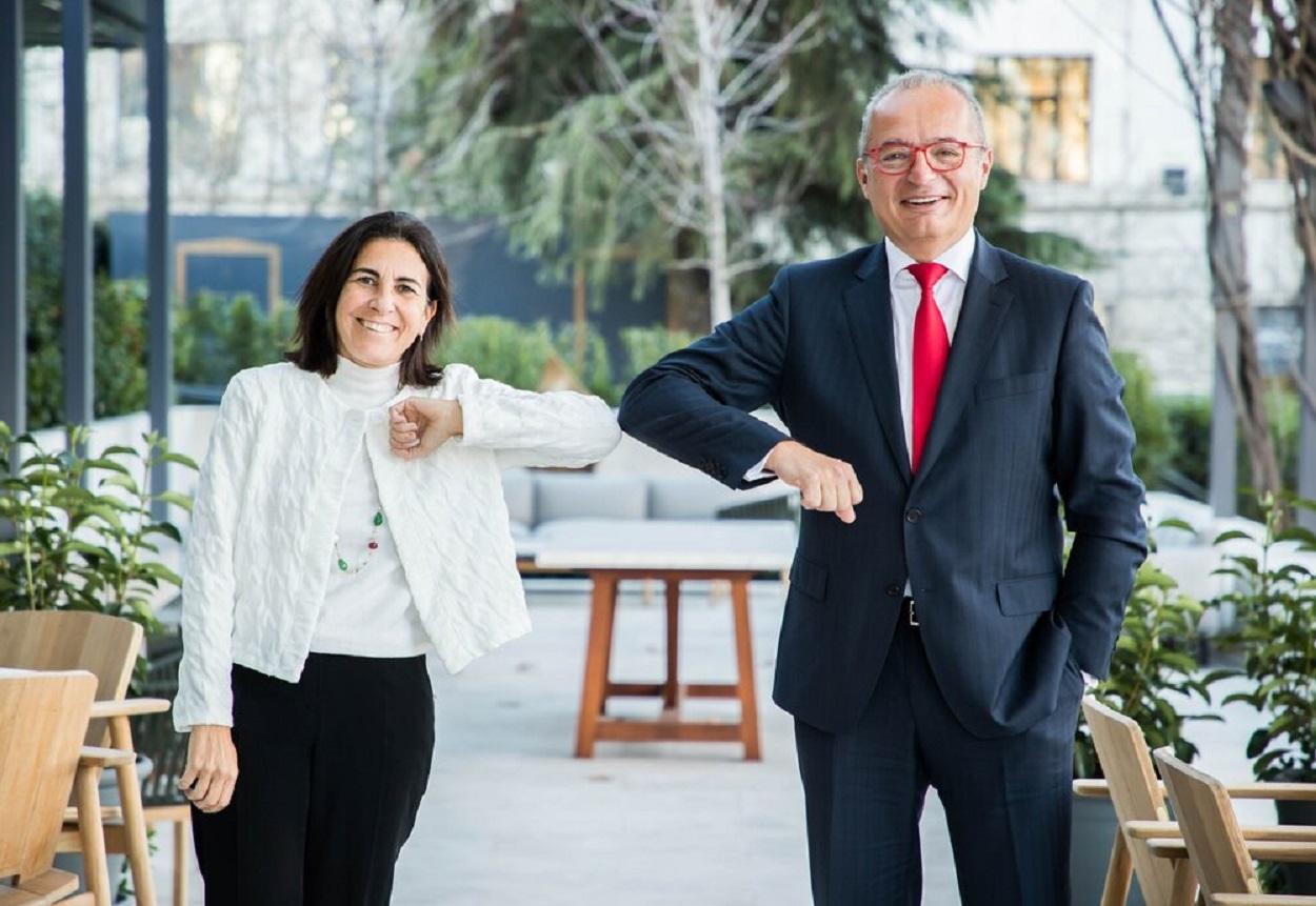 María Jesús Almazor, CEO de Ciberseguridad y Cloud de Telefónica Tech y Albert Triola, director general de Oracle España