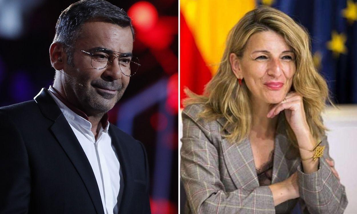 Jorge Javier Vázquez y Yolanda Díaz.