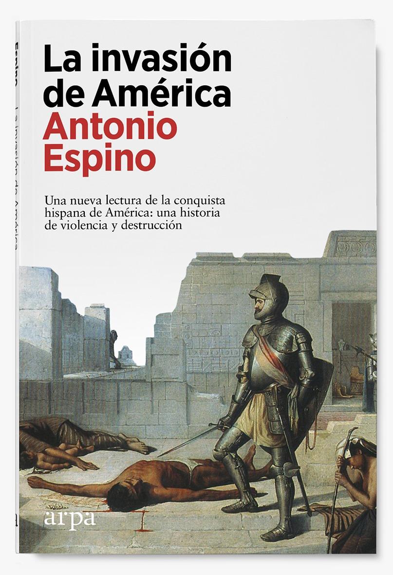 Portada del libro del historiador Antonio Espino. Arpa