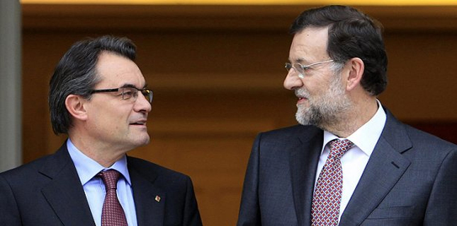 A Rajoy le asusta Cataluña: sólo ha ido a actos del PP o a verse con empresarios