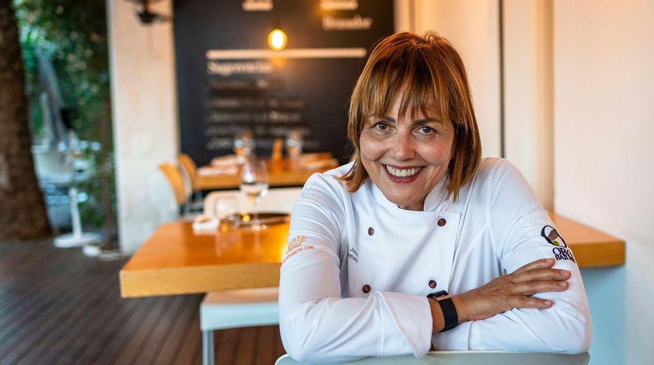 El restaurante Monastrell (Alicante) de María José San Román destaca por su labor de selección de productos de kilómetro cero y por la recuperación de distintas variedades