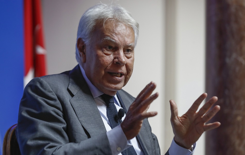 El expresidente del Gobierno, Felipe González. 