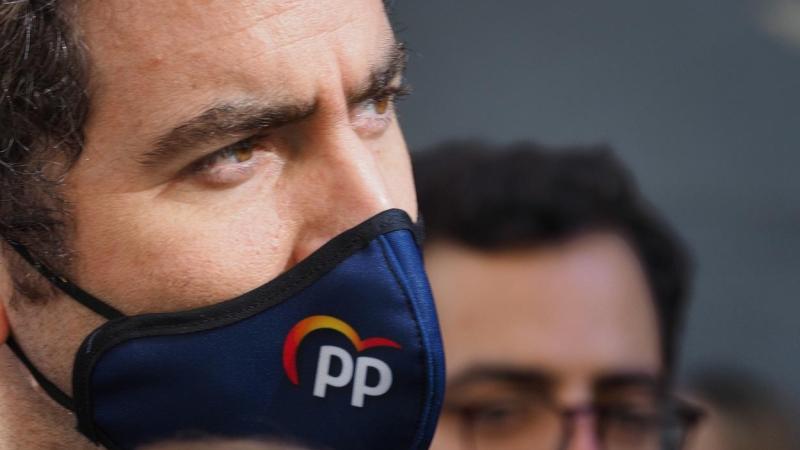 Teodoro García Egea, en campaña. EP