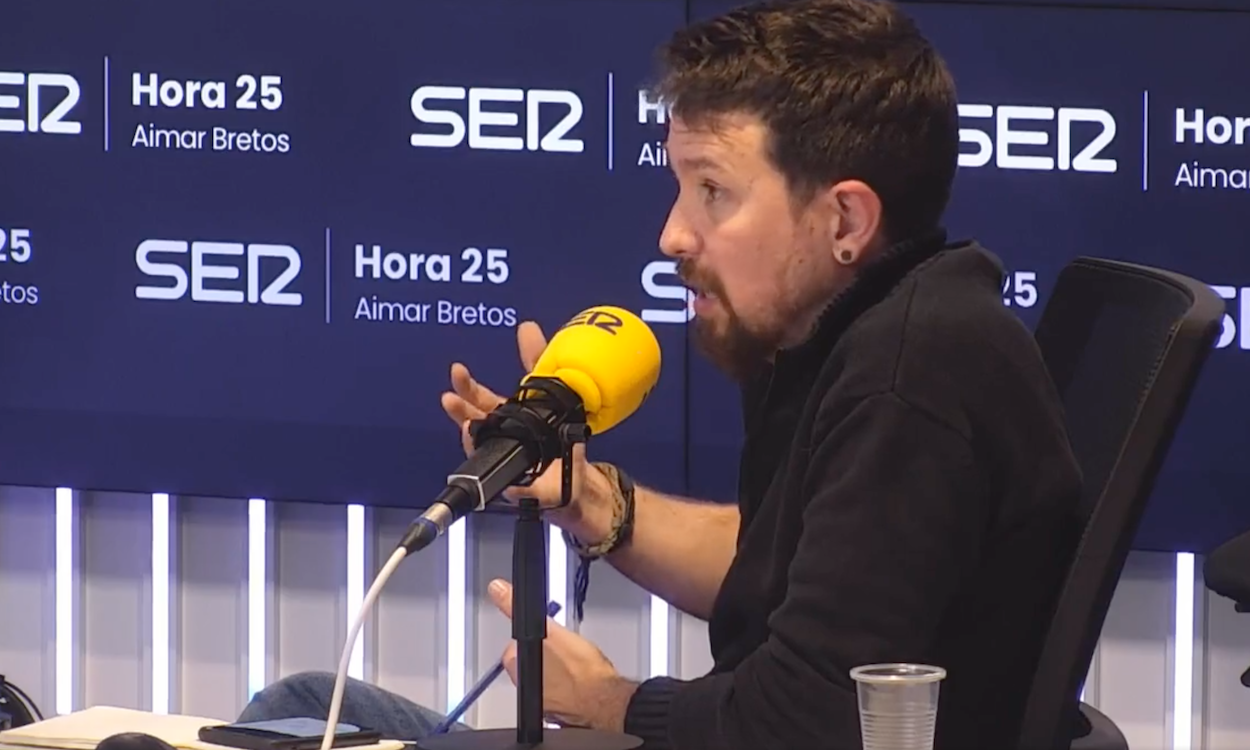 Pablo Iglesias en la Cadena SER