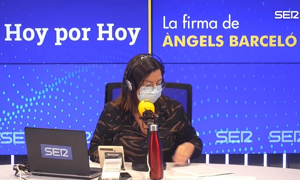 La presentadora de 'Hoy por Hoy', Àngels Barceló.