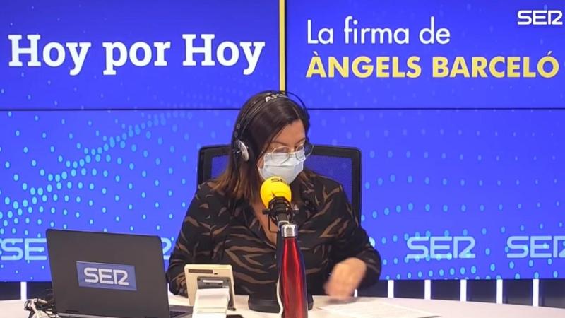 La presentadora de 'Hoy por Hoy', Àngels Barceló.