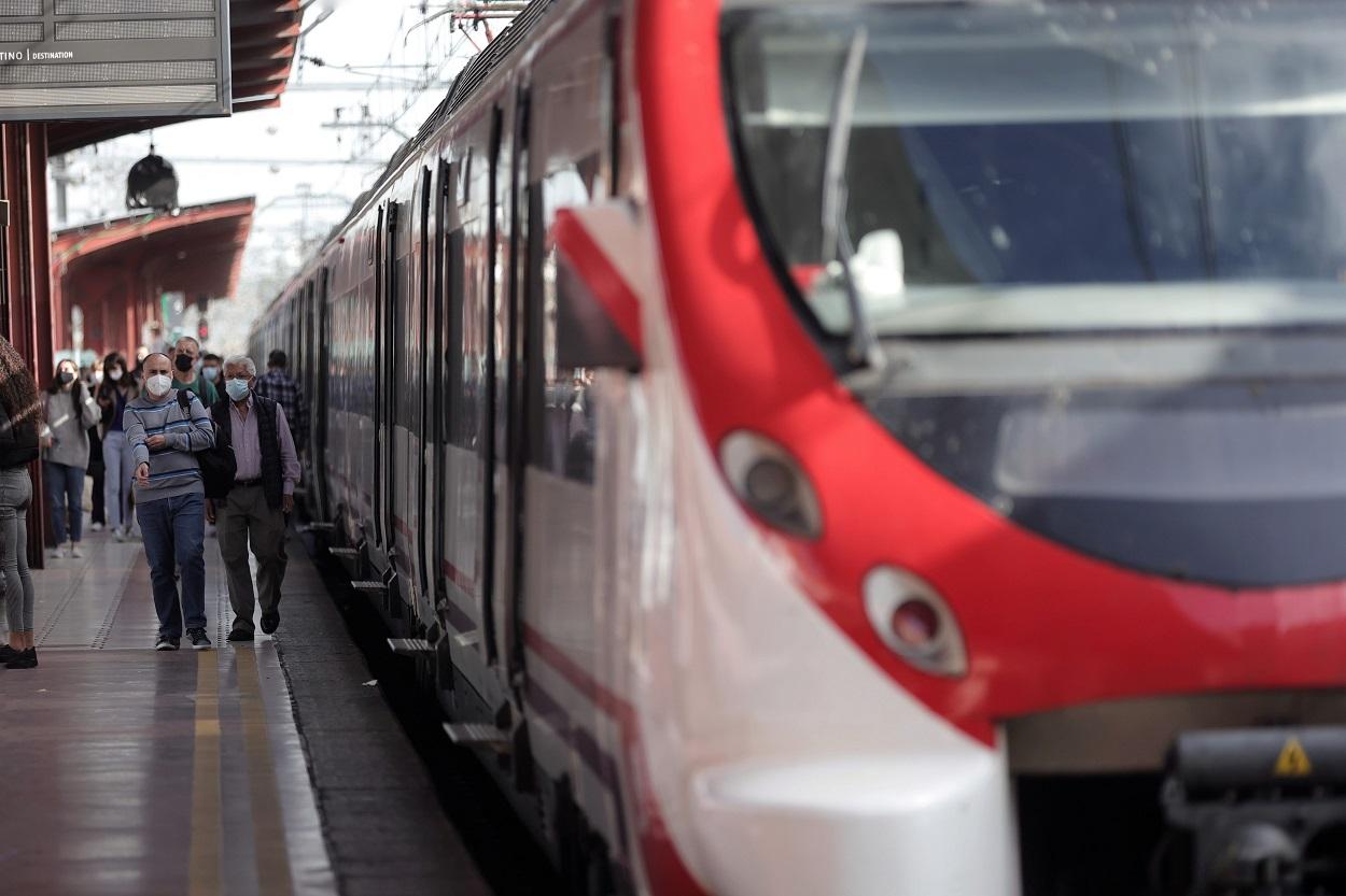 Un tren de Cercanías de Renfe. Europa Press