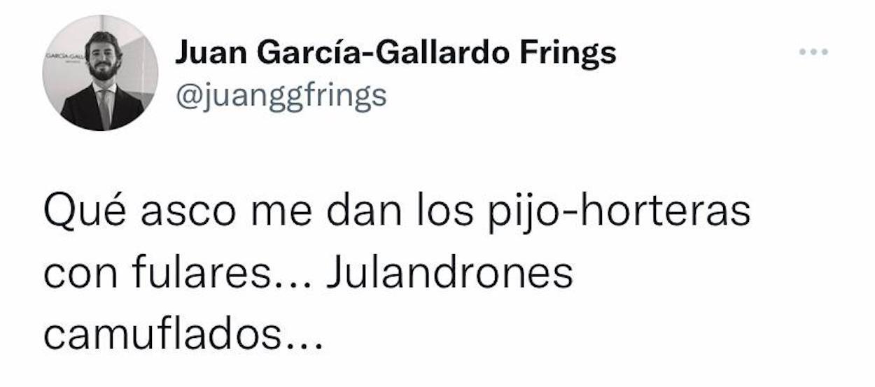 el lider de vox en castilla y leo n contra los 22julandrones camuflados 22 twitter el lider de vox en castilla y leo n contra los 22julandrones camuflados 22 twitter