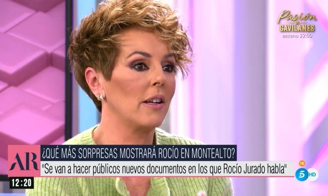 Rocío Carrasco en 'El Programa de Ana Rosa'. Telecinco.