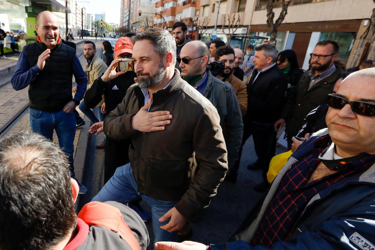 Abascal lanza un mensaje al PP de Castilla y León. EP