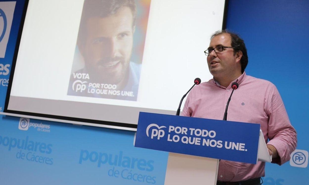 El diputado del Partido Popular Alberto Casero. Europa Press.