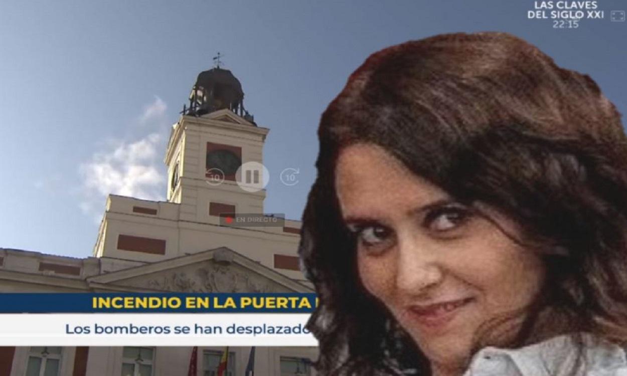 Meme visto en Twitter a raíz del humo en Sol