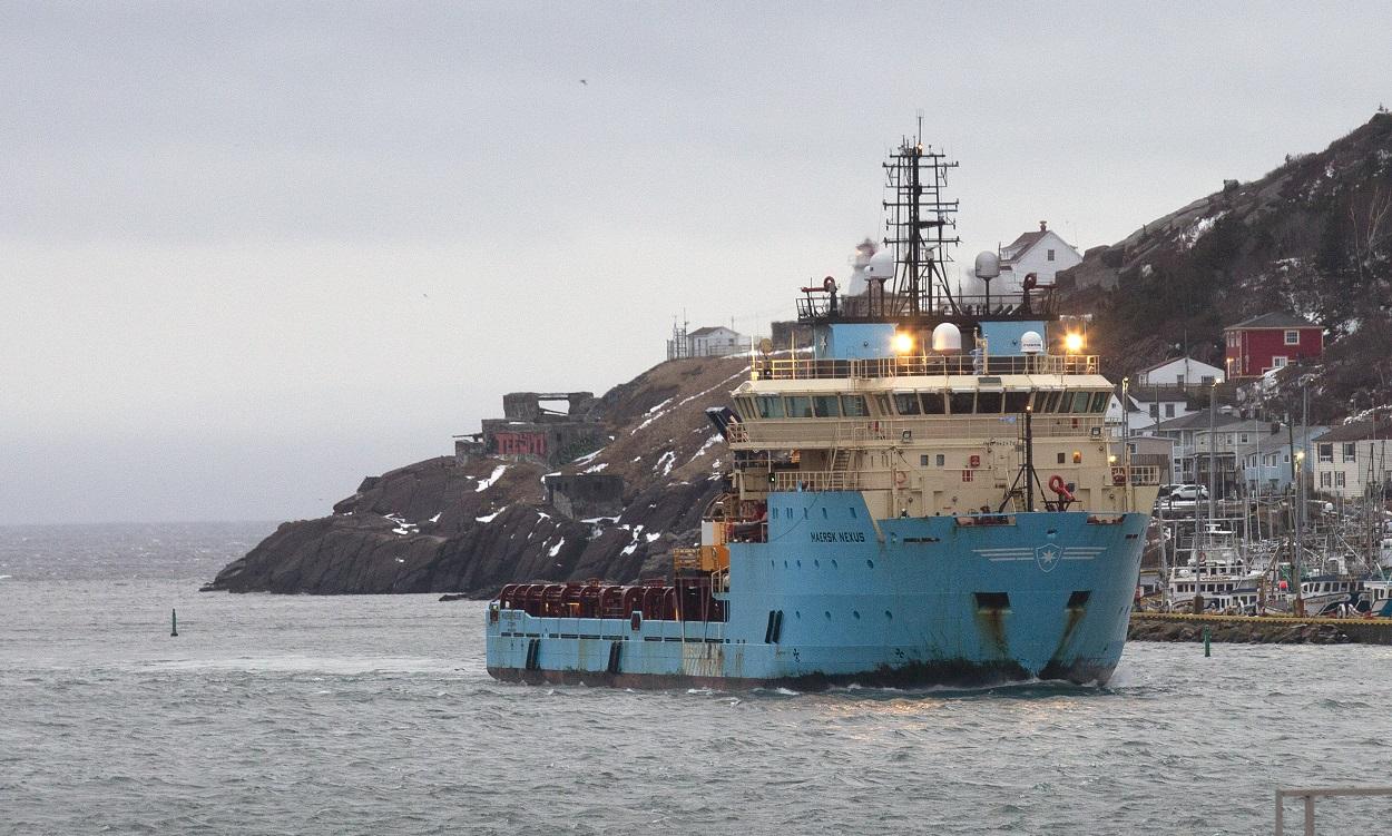 Llega a Terranova (Canadá) el barco con los tres supervivientes del 'Villa de Pitanxo'. EP