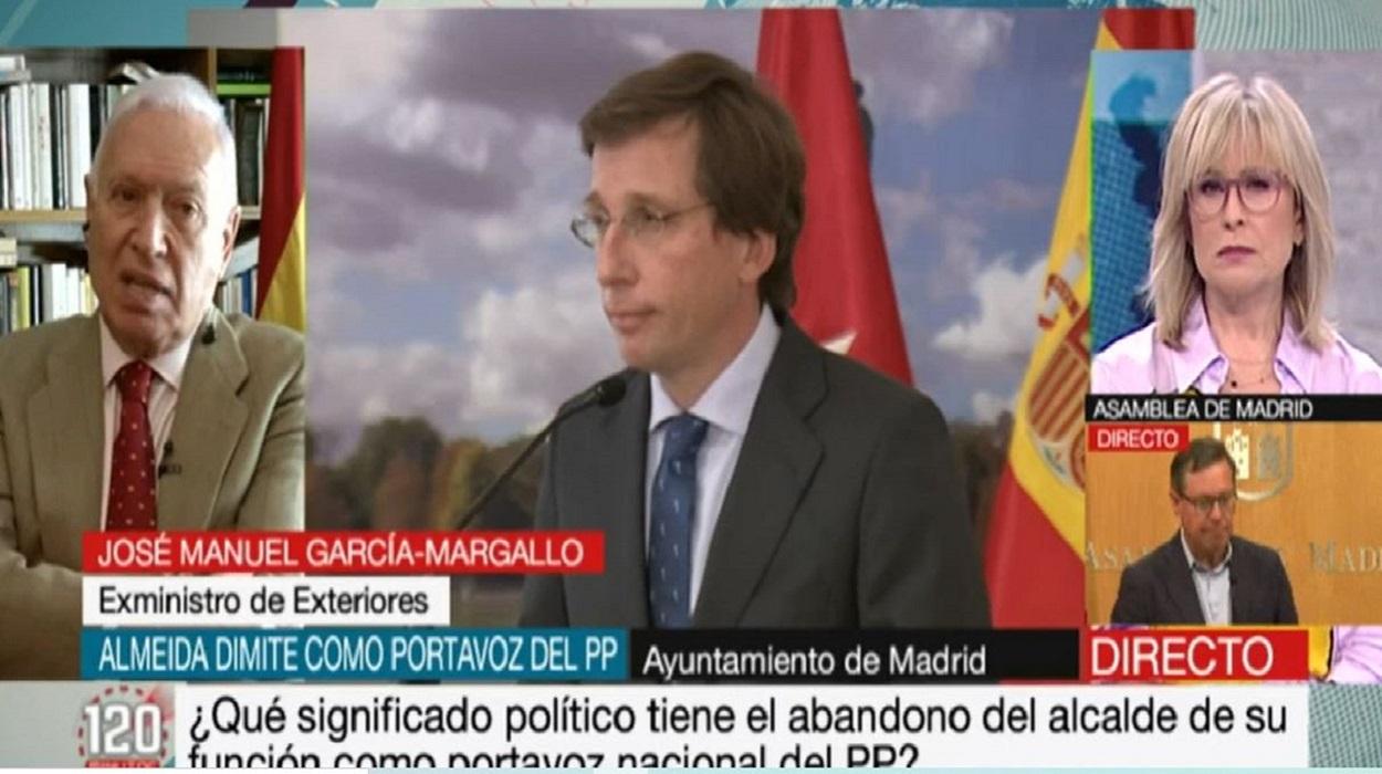 José Manuel García Margallo en Telemadrid