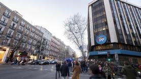  Sede del PP en Génova (Madrid). Foto de archivo