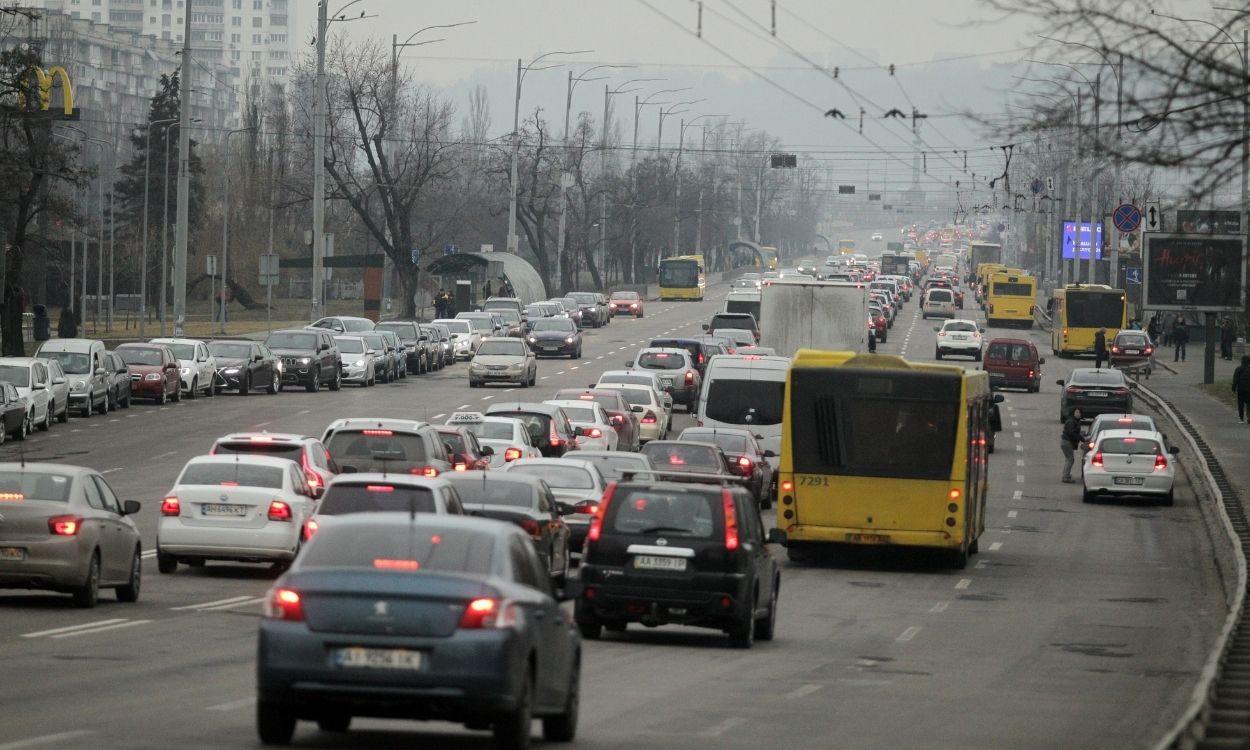 Imagen de la ciudad de Kiev este 24 de febrero de 2022