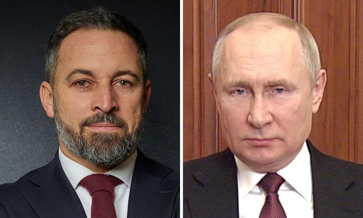 Santiago Abascal y Vladimir Putin