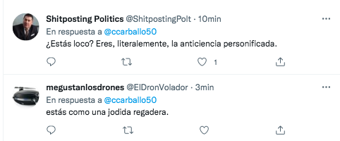 Twitter contesta a Carballo 2 Twitter contesta a Carballo 2