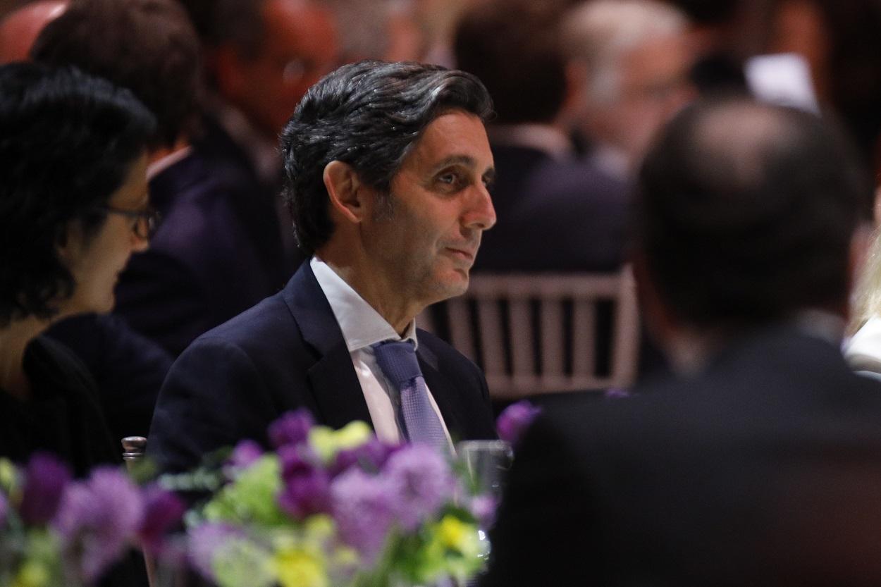 José María Álvarez Pallete, presidente de Telefónica en la cena de bienvenida del MWC 2022. Europa Press