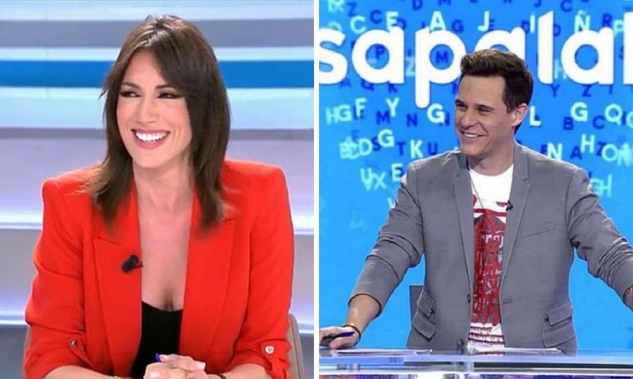 Patricia Pardo y Christian Gálvez. Telecinco.