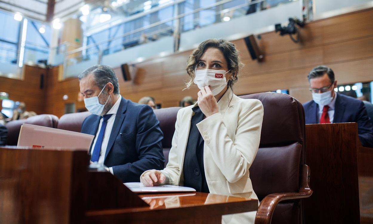 La presidenta de la Comunidad de Madrid, Isabel Díaz Ayuso. EP