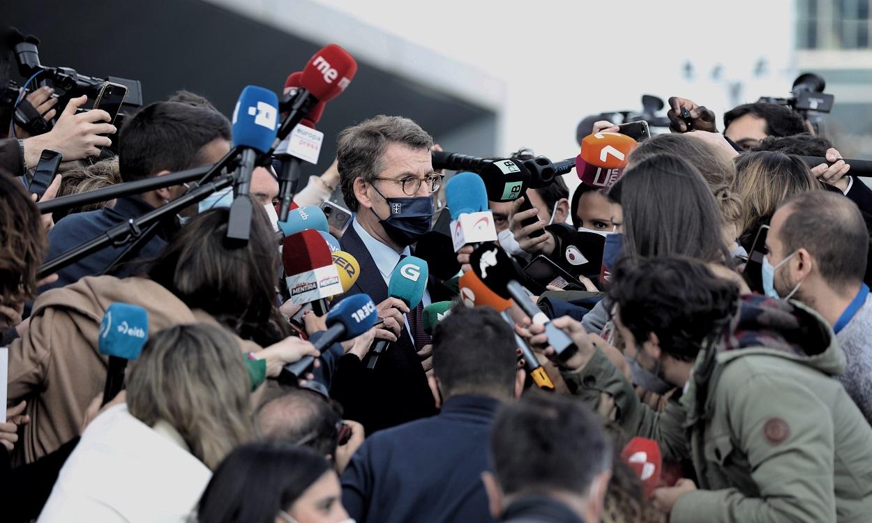 El presidente de la Xunta de Galicia, Alberto Núñez Feijóo. EP