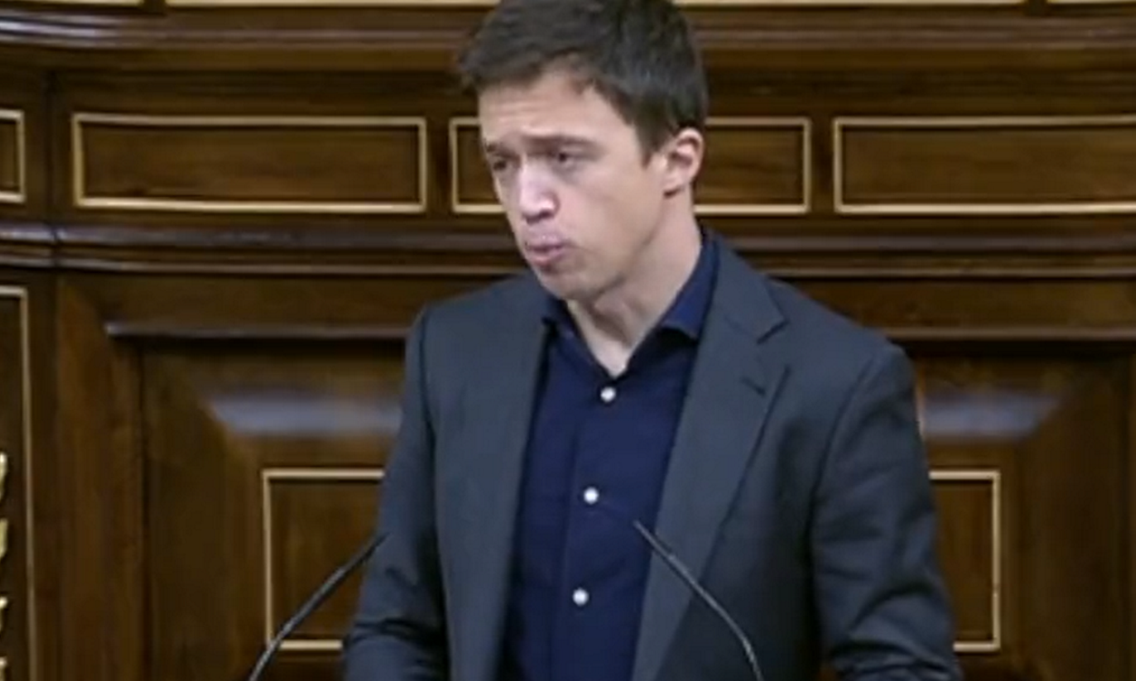 Íñigo Errejón en el Congreso de los Diputados