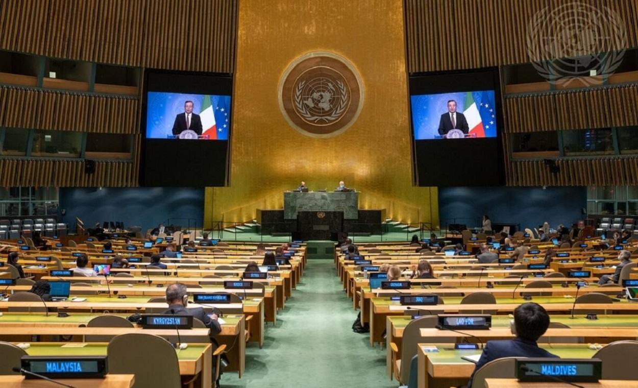 La Asamblea General de la ONU. EP