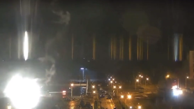Imagen del ataque a la central nuclear