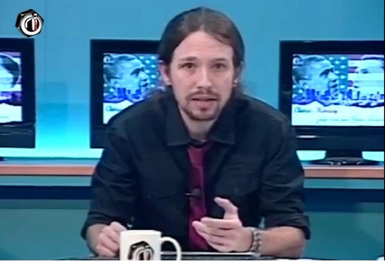 Pablo Iglesias en un programa de 'La Tuerka'