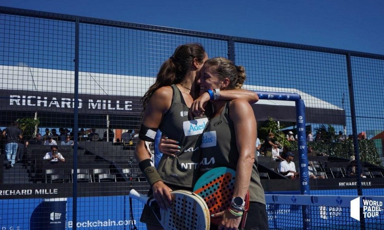 Gemma Triay y Alejandra Salazar, campeonas de la categoría femenina