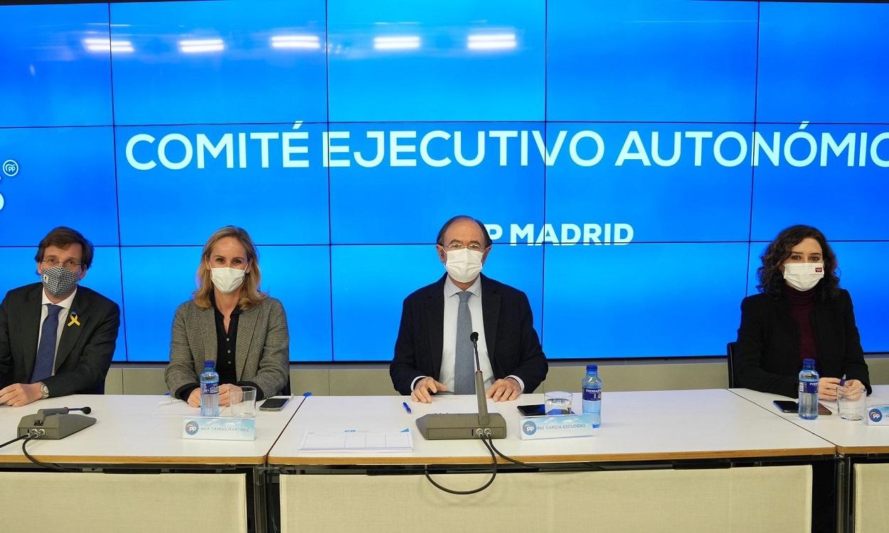 Imagen de la reunión del Comité Ejecutivo Regional de Madrid
