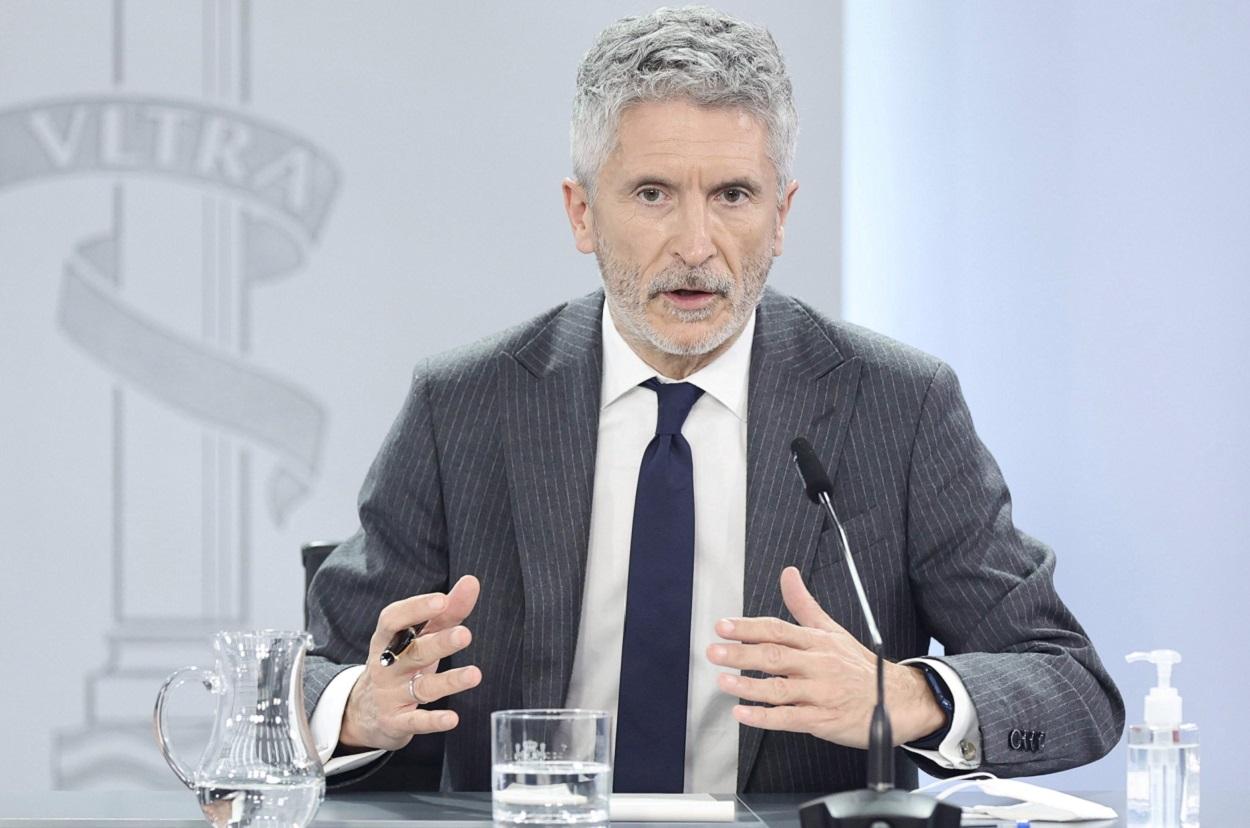 El ministro del Interior, Fernando Grande Marlaska. EP