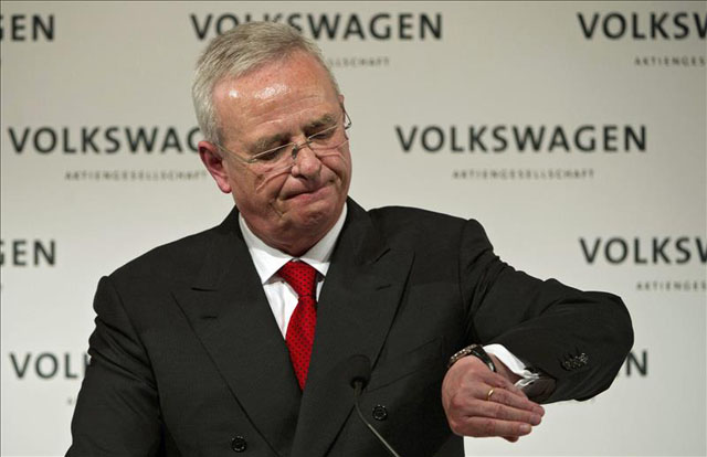 El presidente de Volkswagen tendrá 28,6 millones de pensión tras dimitir por el escándalo de los motores trucados