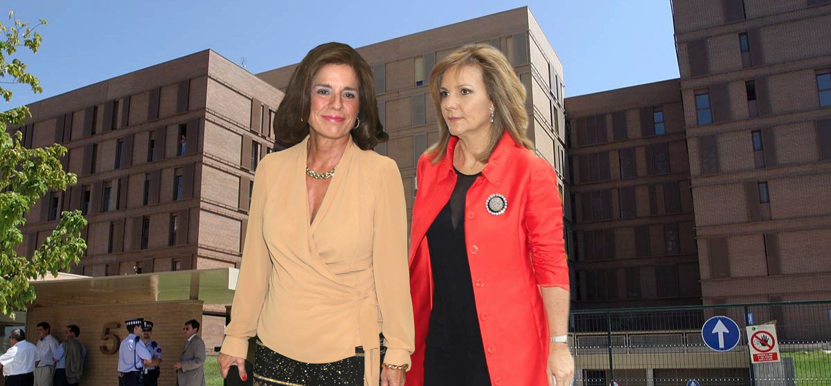 Botella y Lourdes Cavero, socias de Pilar Cavero, quien coincidió en Testa con los hombres de Real Magic Estate