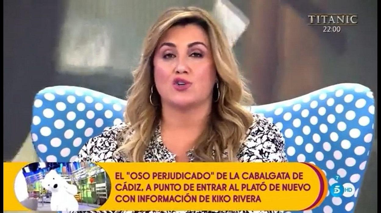 Carlota Corredero en Telecino. Mediaset