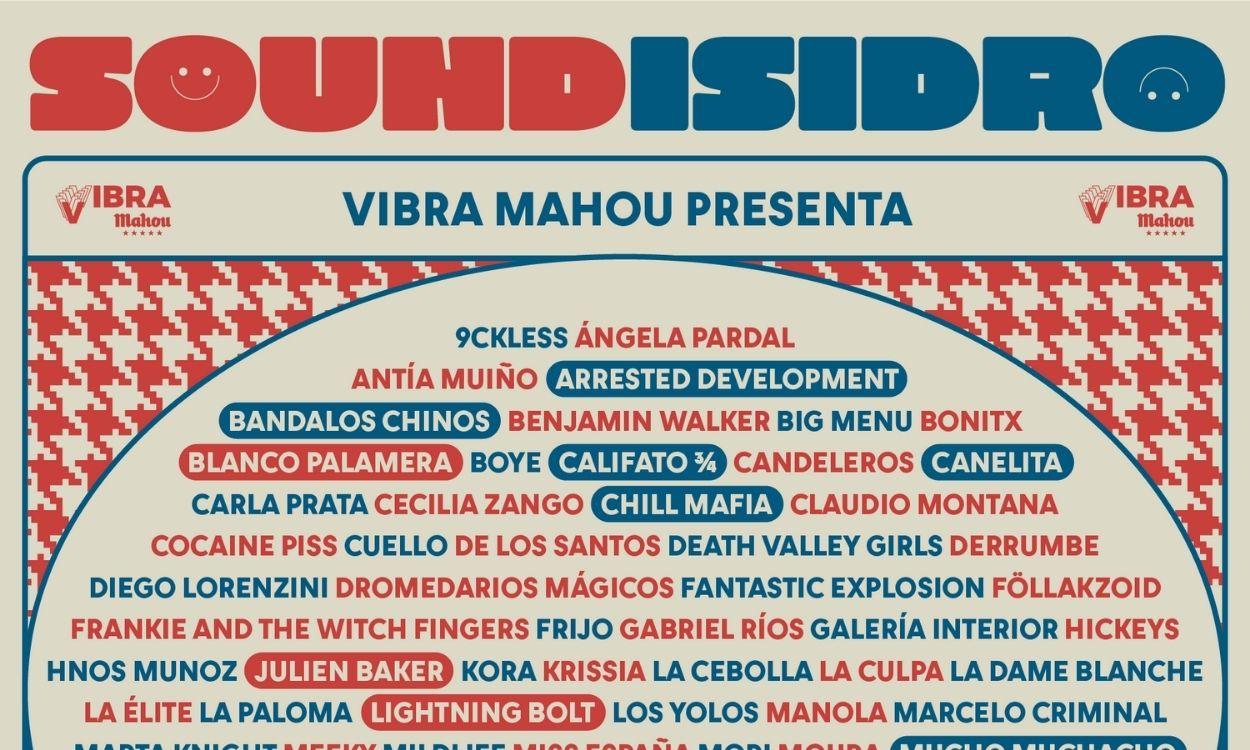 Cartel del festival Sound Isidro